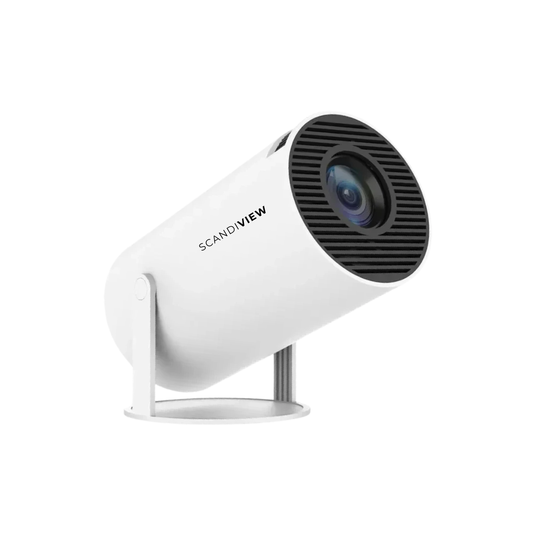 ScandiCast™ Projektor - WiFi & Bluetooth med 4K HD Support