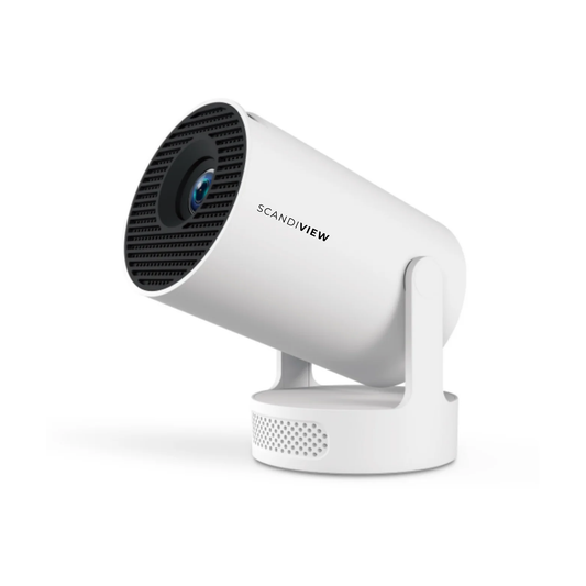 ScandiCast 2.0™ Smart Projektor - WiFi & Bluetooth med 4K HD Support