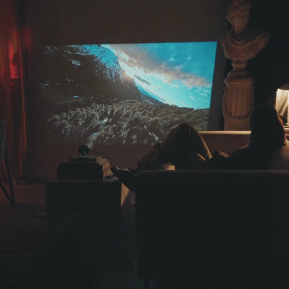 ScandiCast™ Projektor - WiFi & Bluetooth med 4K HD Support